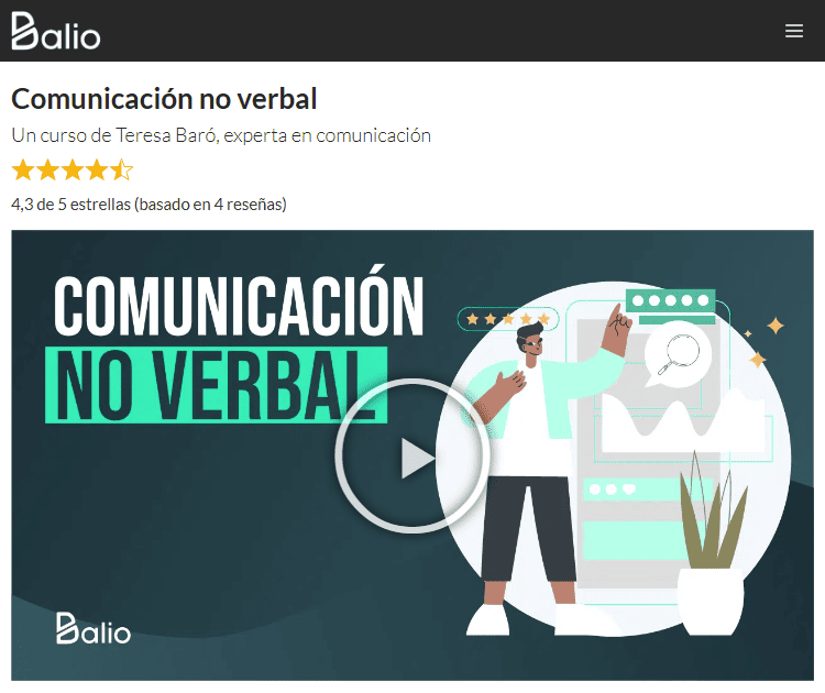 Balio: Comunicación no verbal Balio: Comunicación no verbal