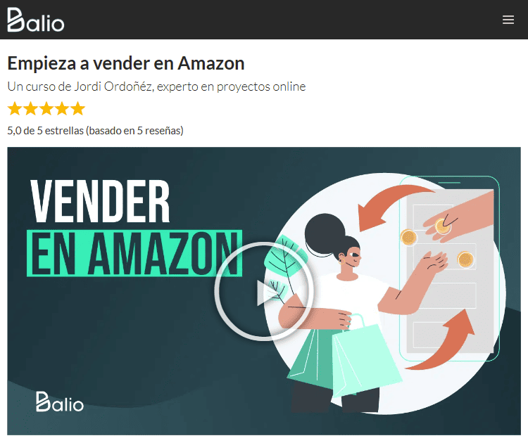Balio: Empieza a vender en Amazon Balio: Empieza a vender en Amazon